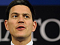 David Miliband delivers speech on Afghanistan at Nato HQ