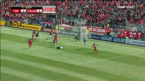 Santos goal cancelled by tight offside call