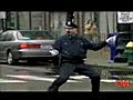 Dancing Cop