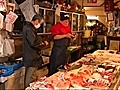 Business Slows at Fish Market