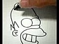 How to draw Homer Simpson