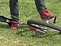 How to Ride a Unicycle : Kick Up Unicycle Trick
