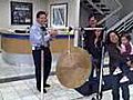 The Rada Family Baning the GONG at Scott Robinson Honda