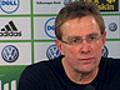 Ralf Rangnick und Steve McClaren vor der Presse