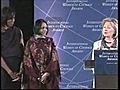 Clinton gives International Women of Courage Awards