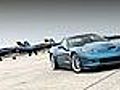 Blue Devil vs Blue Angel VIDEO: Chevy Corvette ZR1 Races an F/A-18 Hornet