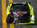 Bowyer wrecked late while running in top five