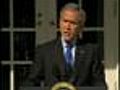 Bush, Congress at odds over Iraq