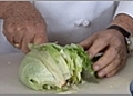 How To Chop Lettuce