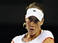 Stosur powers into semis