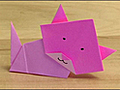 How to Make an Origami Cat