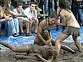 Cal Poly Mud Wresling