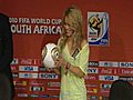 Shakira ensaya el Waka Waka para la ceremonia de clausura