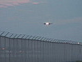 Royalty Free Stock Video HD Footage Commercial Jet Aircraft Landing at the Airport in Fort Lauderdale,  Florida