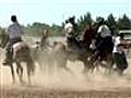 Prisoners train horses for border patrol