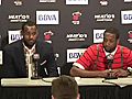 LeBron James and Dwyane Wade Talk about Win Over 76ers