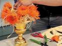How to Make a Thanksgiving Floral Centerpiece