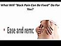 Chronic Back Pain Treatment Options - Herniated,  Bulging Disc & Sciatica Help