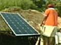 Green run: Lighting up villages through solar power