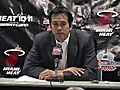 Heat Coach Erik Spoelstra discusses win