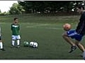 Soccer Drills for Kids - First Touch with the Outer Thigh