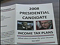 Student brochure clarifies candidates&#039; tax proposals