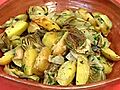 Recipe:  Roasted Baby Artichokes