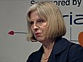 Theresa May: Policing changes a cause for optimism