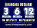 Window World - Financing 09