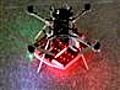 Flight of the laser-copter