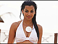 Mugdha Sizzles In White Bikini