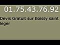 Assainissement Boissy saint leger - 01.75.43.76.92