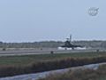 Discovery Lands at Kennedy Space Center