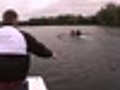 Adaptive Athletes row on the Charles River