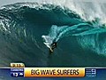 Big wave surfer