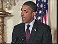Obama addresses LGBT Pride Month event
