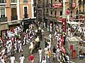 Sexto encierro: el más rápido y sin heridos por asta de toro