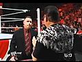 Michael Cole Kissing Jerry Lawler Foot at WWE Over The Limit 2011!