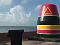 Royalty Free Stock Video HD Footage Southern Most Point in the United States in Key West,  Florida