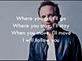 Chris Tomlin - I Will Follow (Slideshow With Lyrics)