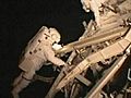 Astronauts make second spacewalk