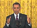 Obama tackles questions on deficit talks