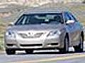 Comparison: 2008 Toyota Camry - Four-Cylinder Midsize Sedans Video