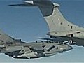 RAF Tornados refuel over Mediterranean