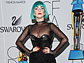 Gaga scoops style icon prize at CFDA Awards