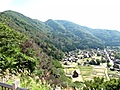 World Heritage Shirakawago Gassho Frame Housing Community.