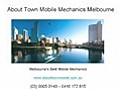 About Town Mobile Mechanics Melbourne