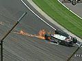 INDYCAR: De Silvestro Crash - Indy 500 Practice 2011