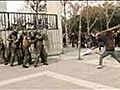 Violent Clashes In Chile