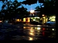 Manuka shops one rainy evening